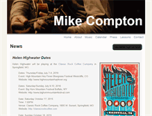 Tablet Screenshot of mikecompton.net